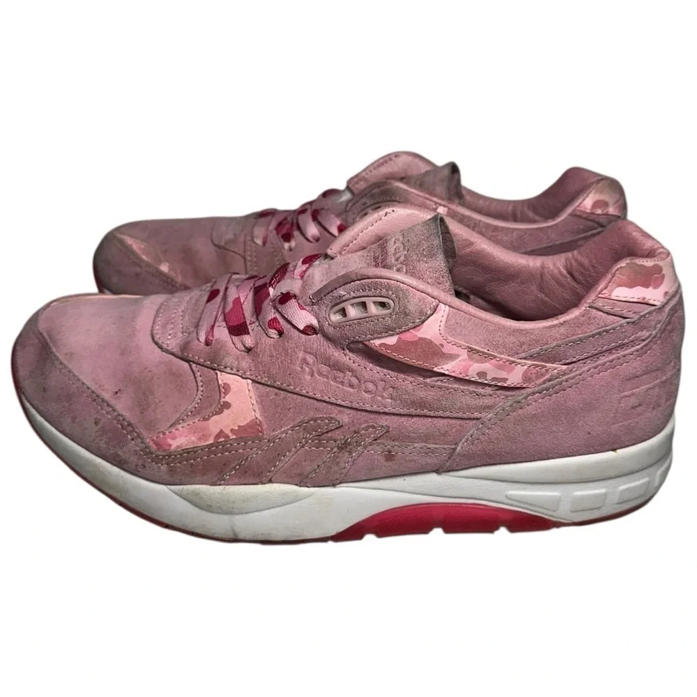 Reebok x Cam’ron Size 10 Pink Suede Camron Ventilator Supreme Fleebok 2 Sneakers